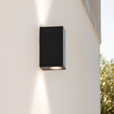Edit Miseno Outdoor Up & Down Wall Light - Black