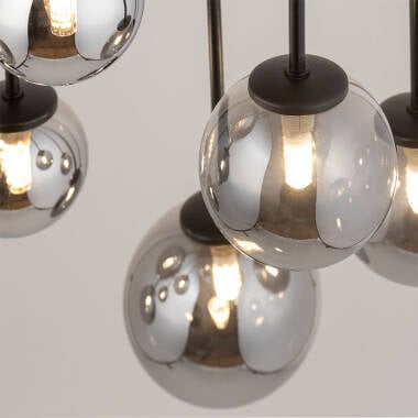 Image of Edit Tulia 10 Light Semi-Flush Bar Ceiling Pendant
