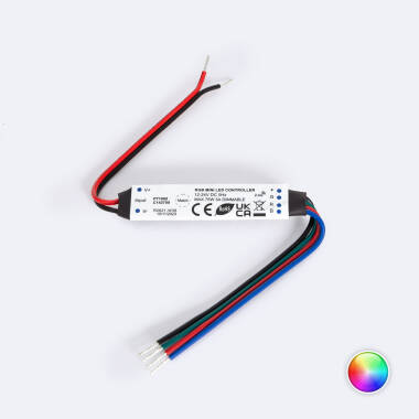 Mini RF Controller 12/24V DC RGB LED Strip compatible with Remote