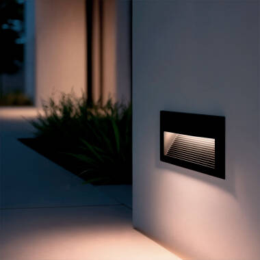 Image of Edit Goethe Horizon LED Recessed Outdoor Wall Light IP65