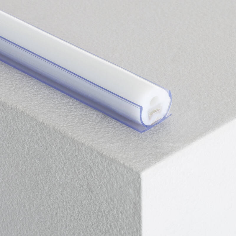 Image of 1M PVC Profile for the Round 360 Flexible Monochrome LED Neon Strip
