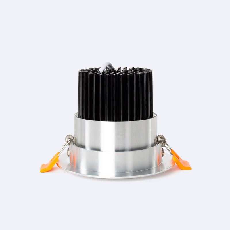 Image of Round 12W COB LED Adjustable Downlight Cutout 90mm