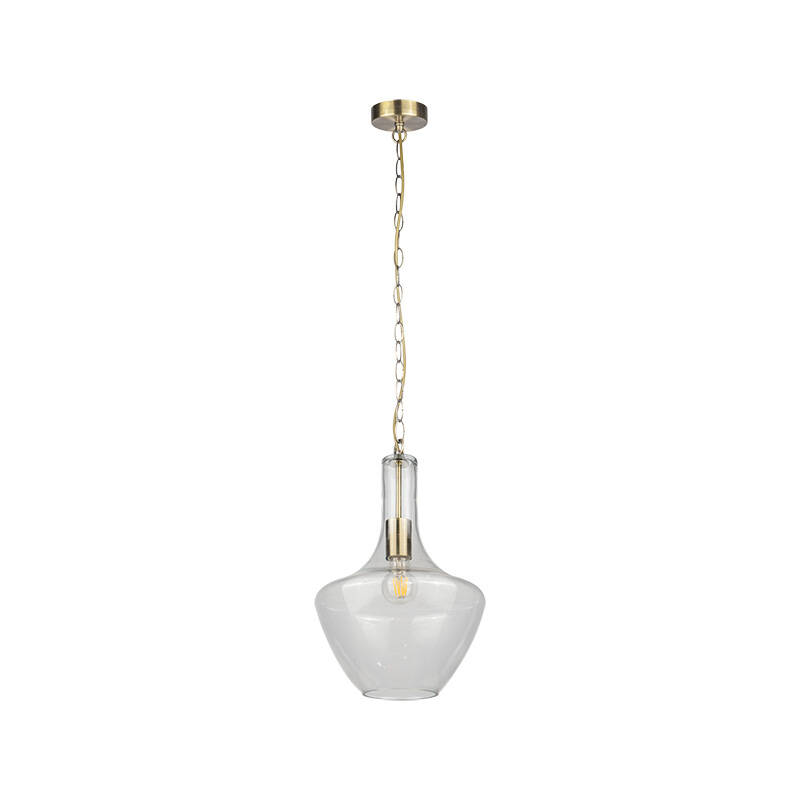 Image of Westport Lexington Glass Ceiling Pendant Light