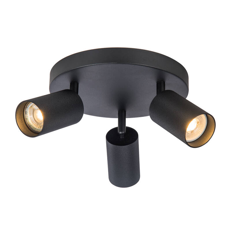 Image of Westport Moto Knurl 3 Light Ceiling Spotlight Plate