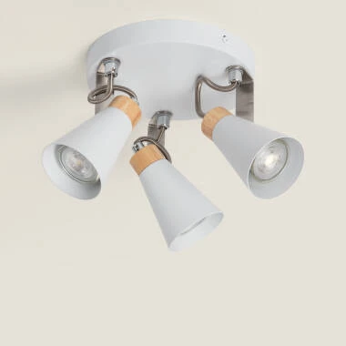 Edit Mara 3 Light Ceiling Spotlight Plate