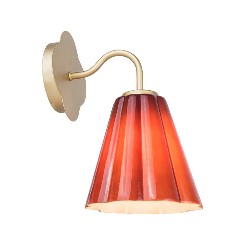Image of Wisteria Vivenna Glass Wall Light