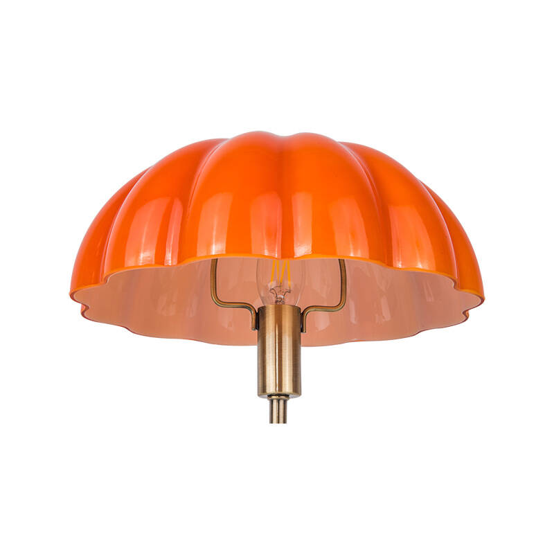 Image of Wisteria Vivenna Wide Glass Table Lamp