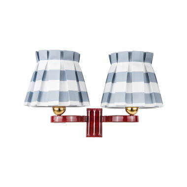 Image of Wisteria Boxie Twin Wall Light