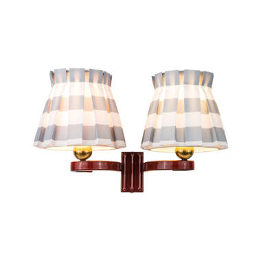Image of Wisteria Boxie Twin Wall Light