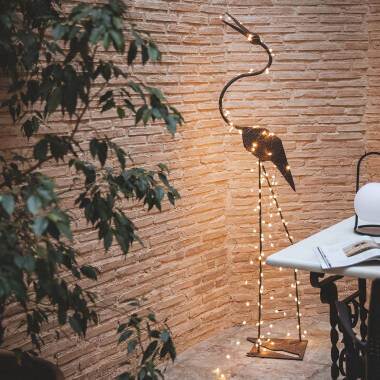 Image of Edit Fireflies Warm White Star LED Light Garland - 150 Lights