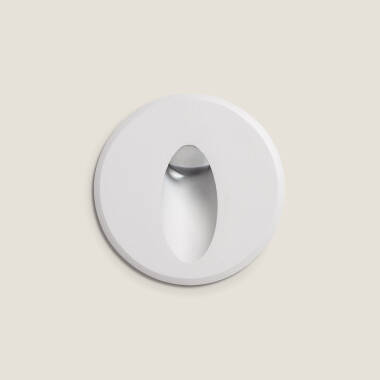 Image of Edit Adam 3W LED Oval Recessed Wall Light