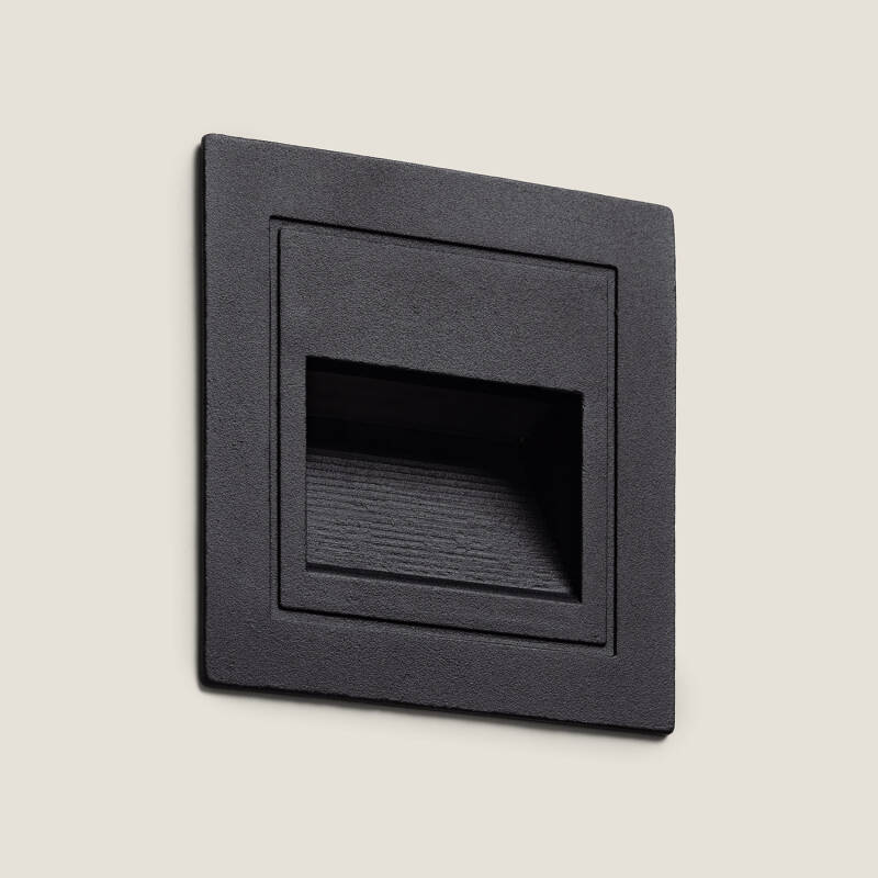 Image of Edit Olite 3W LED Square Recessed Wall Light