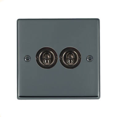 Edit Hartland 2 Gang Two Way Toggle Switch