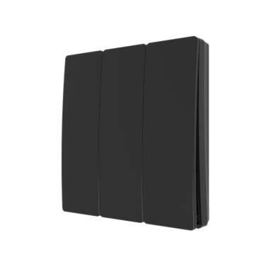 Image of Kinetic 3 Gang Push Switch IP65