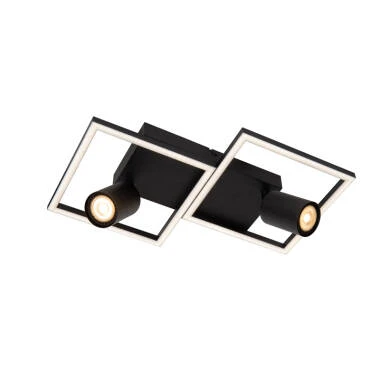 Lucide Arianne 2 Light Flush Ceiling Light