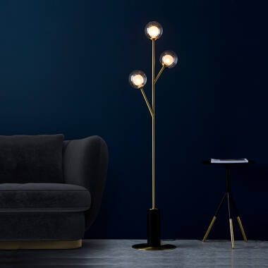 Luxia Abel 3 Light Floor Lamp