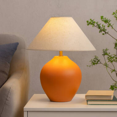 Khudi & Khora Earth Ceramic Table Lamp