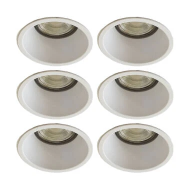Edit Deep Recessed Fixed Downlight - White