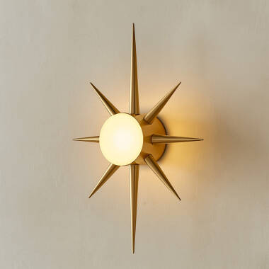 Westport North Glass LED Flush Wall Light