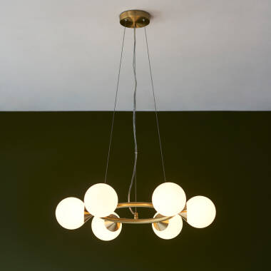 Luxia Abersoch 6 Light Pendant Light