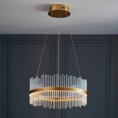 Luxia Langham 510 LED Glass Chandelier
