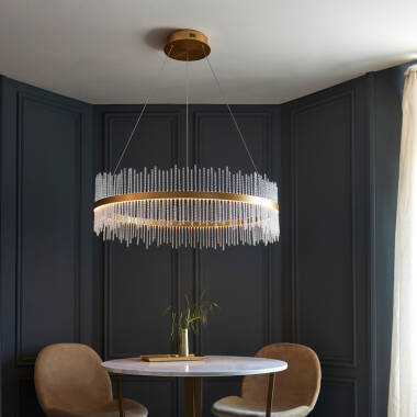 Luxia Langham 890 LED Glass Chandelier