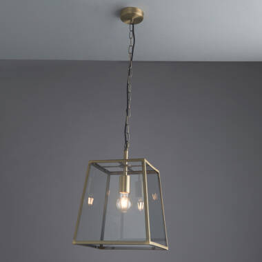 Luxia Zennor Glass Ceiling Pendant Light