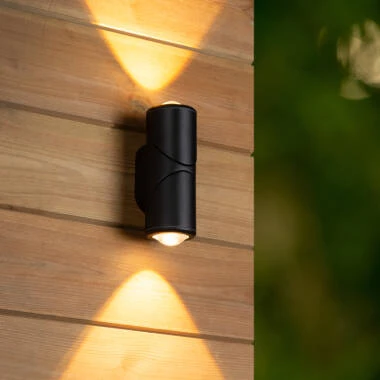Lucide Erin Adjustable LED Outdoor Up & Down Wall Light