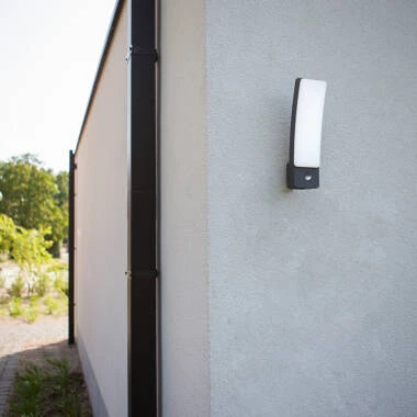 Lutec Kira LED Outdoor Flush Light with PIR Sensor