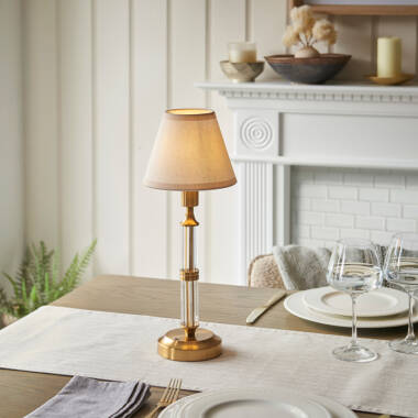 Luxia Kingham LED USB Rechargeable Touch Table Lamp