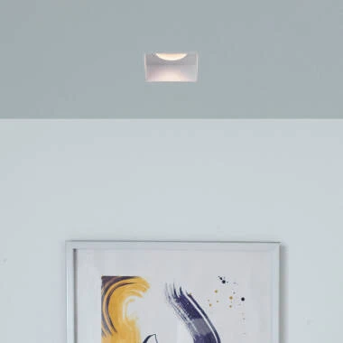 Envirolight Square Plaster-In Trimless Fire Rated Fixed Downlight