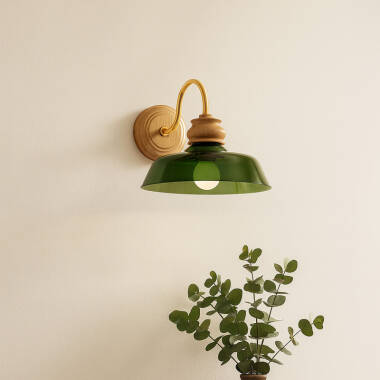 Khudi & Khora Brook Glass Wall Light