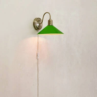 Vela Wall Light with Plug
