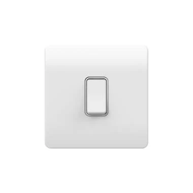 Kinetic 1 Gang Switch Frame For Slim Grid