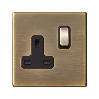 Edit Hartland Screwless 2 Gang Double UK Socket