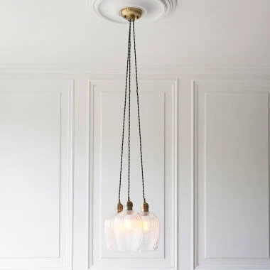 Luxia Hallie Pendant Light - Antique Brass