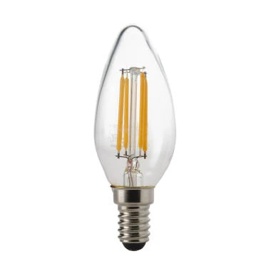 Bell 3.3W Warm White LED Decorative Filament Candle Bulb