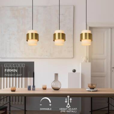 Image of Lucide Firmin 3 Light Bar Ceiling Pendant