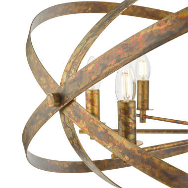 Image of Dar Nitya 8 Light Pendant Light