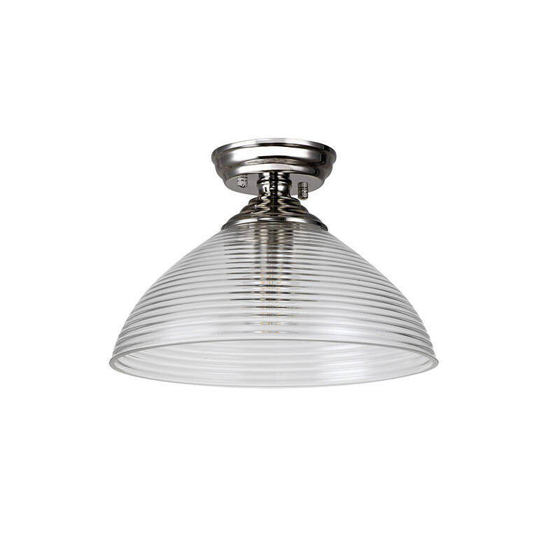 Image of Campden Glass Semi-Flush Ceiling Light