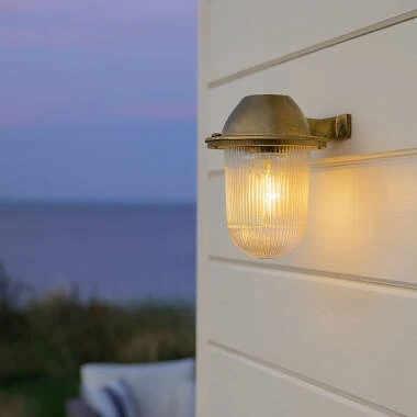 Image of Westport Coastal Wave Outdoor Wall Light