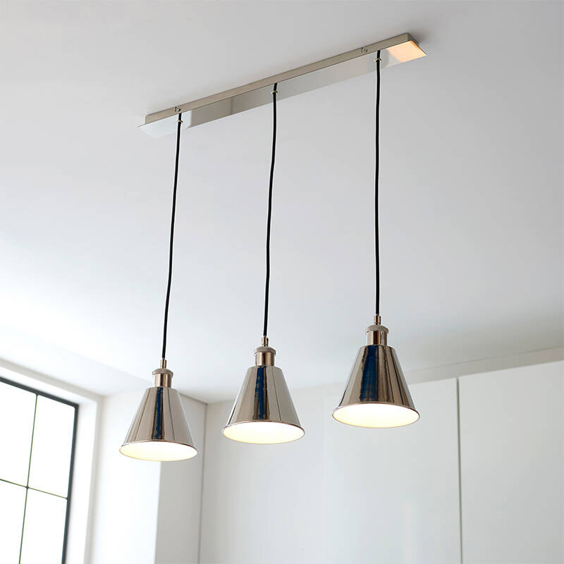 Image of Luxia Sidney 3 Light Bar Ceiling Pendant