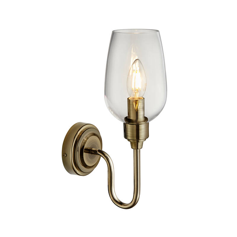 Image of Luxia Beaulieu Glass Wall Light