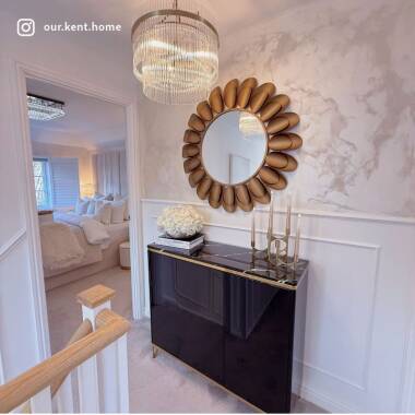 Image of Luxia Torquay 3 Light Glass Chandelier