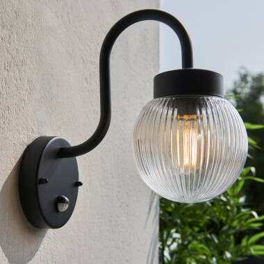 Image of Luxia Mere Outdoor Wall Light with PIR Sensor