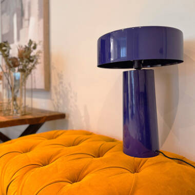Image of Khudi & Khora Cobalt Table Lamp