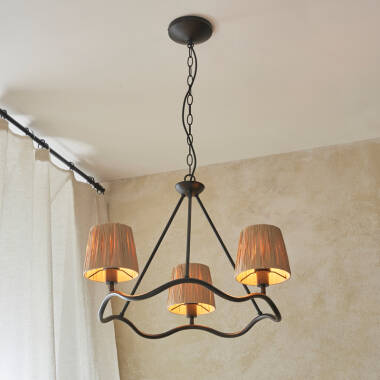 Image of Luxia Tiverton 3 Arm Ceiling Pendant Light