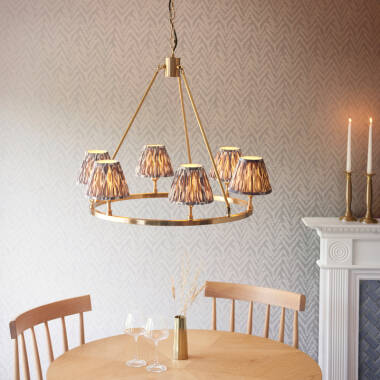 Image of Luxia Chadwick 6 Arm Ceiling Pendant Light