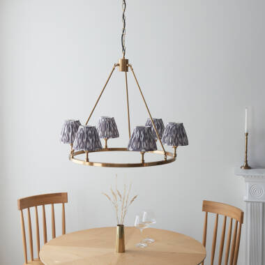 Image of Luxia Chadwick 6 Arm Ceiling Pendant Light