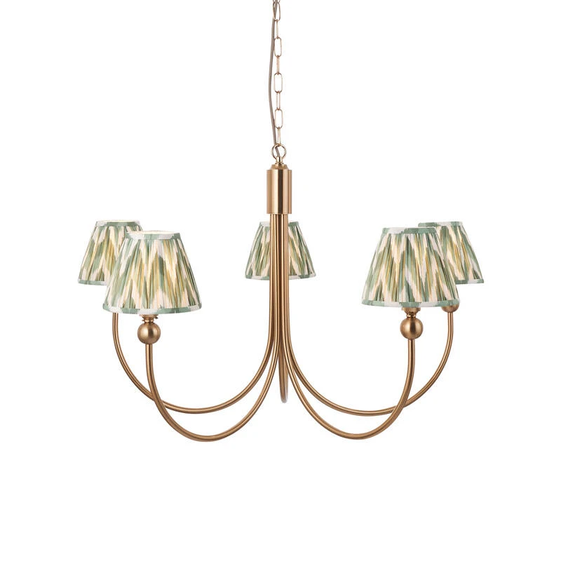 Image of Luxia Sudbury 5 Arm Ceiling Pendant Light